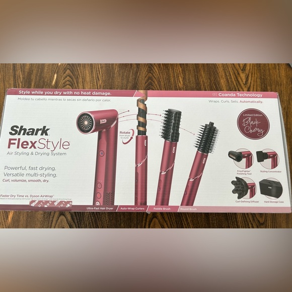 Air Styling & Drying System - Limited Edition Black Cherry (with storage case) - Picture 3 of 10